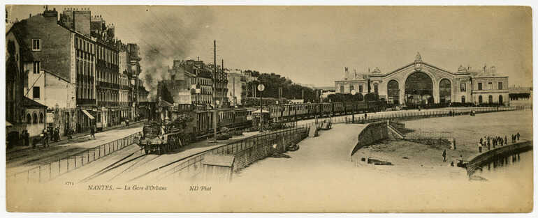 La gare d'Orléans