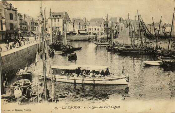 Vedette de l’hôpital Pen-Bron du chantier naval Raguenault et Chaptois