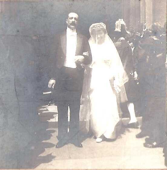Mariage de Claude Guillon-Verne et Jeanne Brétignière