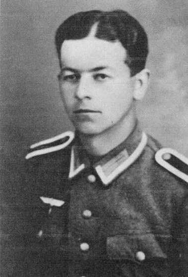Portrait de Charles Schlagdenhaufen en uniforme allemand