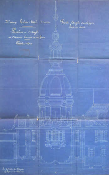 Tour d’angle de la biscuiterie LU