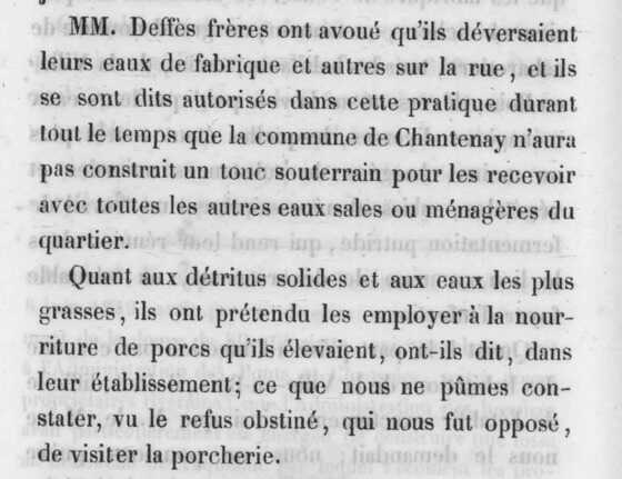 Mise en conformité des installations des usines Deffès