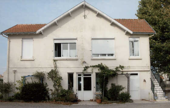 La maison construite en 1946 de nos jours