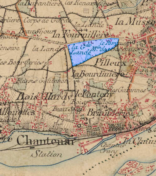 Détail de la carte d’État major