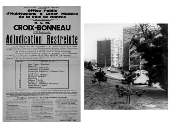 Adjudication restreinte pour la construction de 342 logements et passage de la Croix Bonneau vers la résidence des Sables d’Olonne