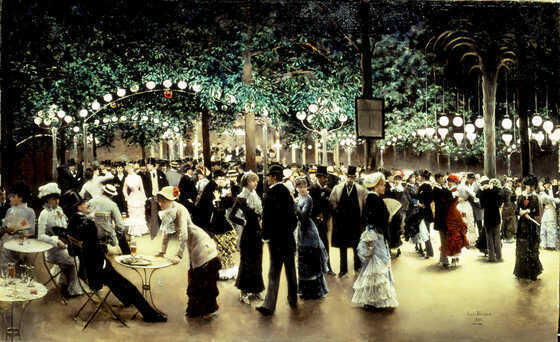 « Le bal public » de Jean Béraud, 1880