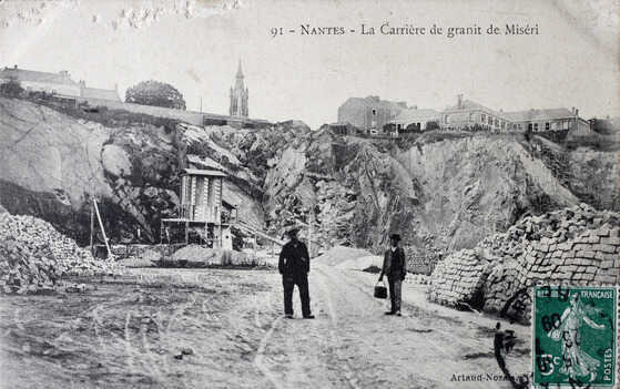 Carrière de granit de Miséry