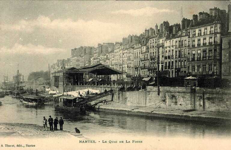 Gare de la Bourse, quai de la Fosse