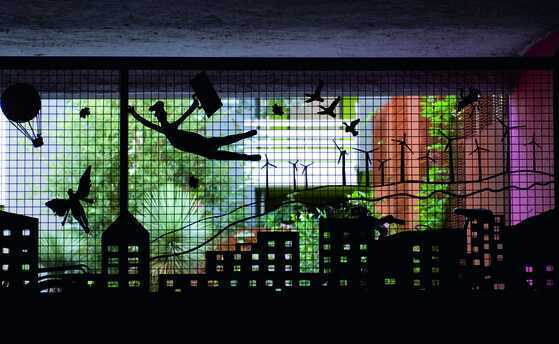 Cours des Arts, rue Pelisson, quartier des Olivettes à Nantes
