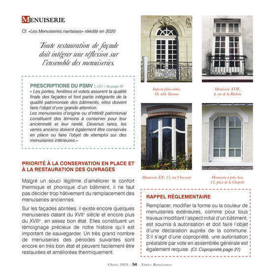 Extrait de la « Charte des bonnes pratiques de restauration du bâti ancien »