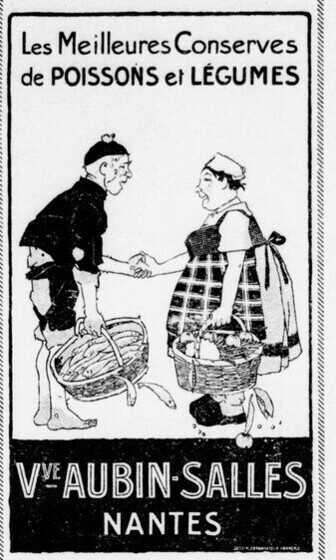 Publicité dans l’Annuaire de la conserve de 1927