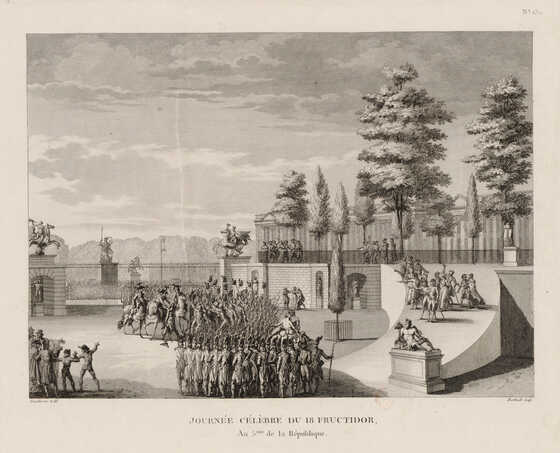 Journée célèbre du 18 fructidor an 5 de la République (4 septembre 1797)