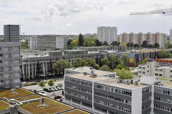 Vue actuelle du centre commercial Beaulieu