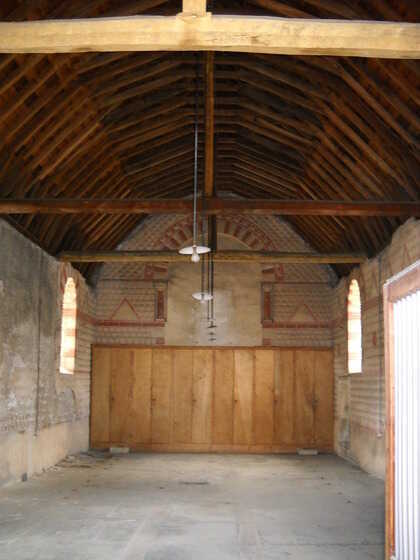 Intérieur de la chapelle Saint-Étienne