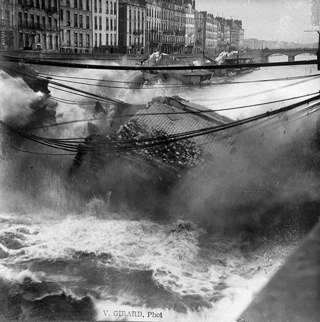 L'effondrement du pont Maudit