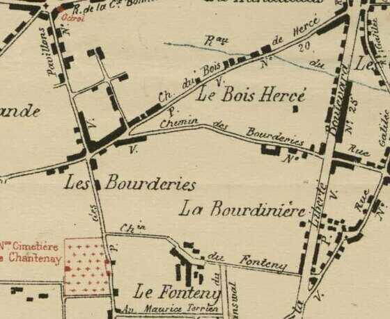 Plan de Chantenay, détail