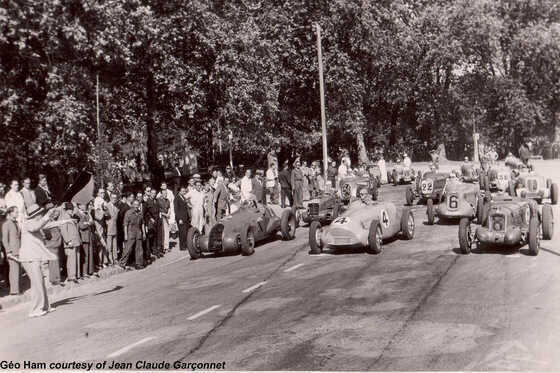 Départ du Grand Prix de 1946