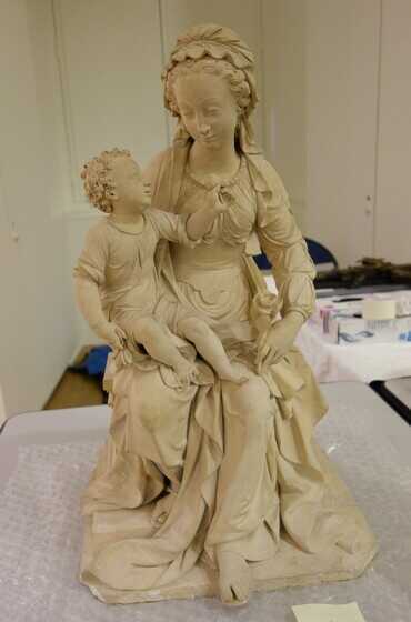 Vierge à l’Enfant du trésor de la cathédrale de Nantes