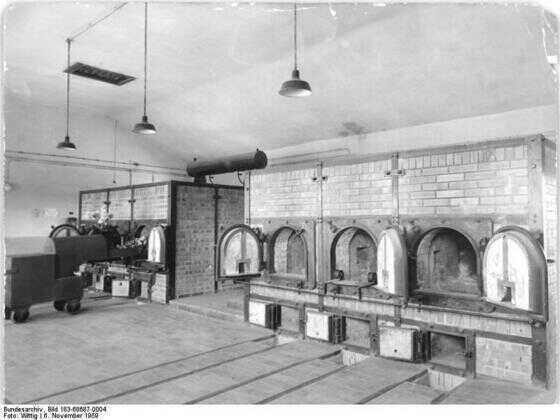 Fours crématoire du camp de Buchenwald