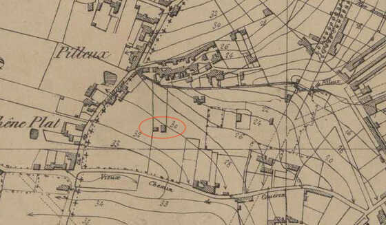 Plan de Nantes par Pinson, détail