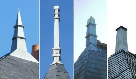 Épis de section carrée, rue Bouillé