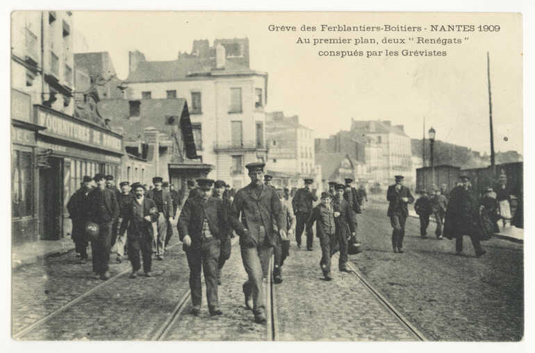 Grèves des ferblantiers-boîtiers