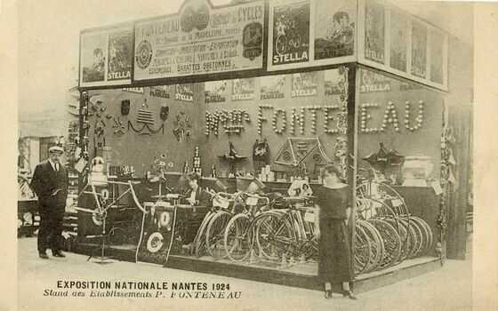 Stand des Établissements P. Fonteneau à l’exposition nationale de Nantes de 1924