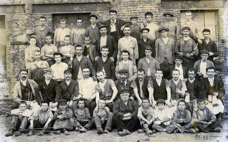 Ouvriers des Forges et aciéries de Basse-Indre