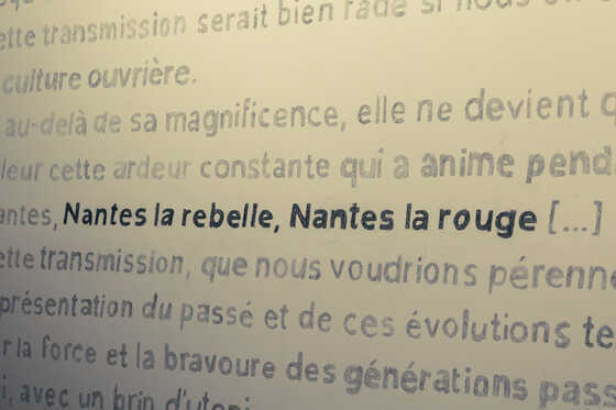 Installation artistique « Ars et Technê » par Chloé Malaise : les mots d’un ancien ouvrier