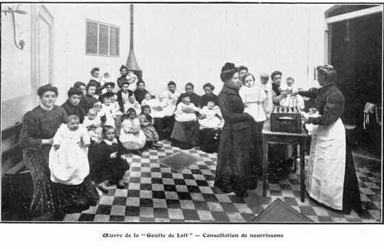 Oeuvre municipale de la Goutte de lait
