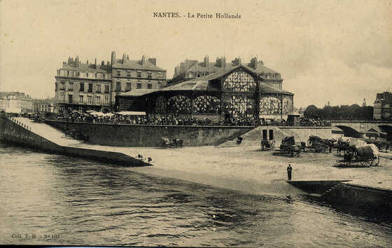 Marché couvert de la Petite-Hollande de l’île Feydeau
