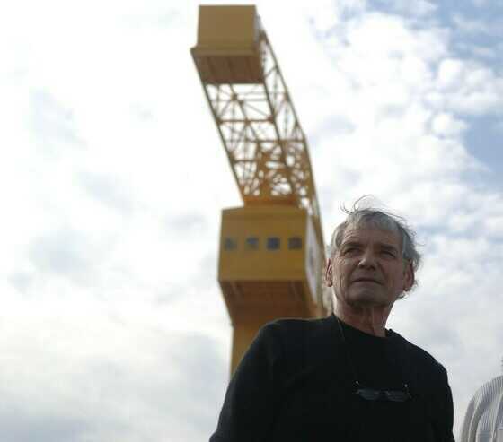 Jean Relet et la grue jaune