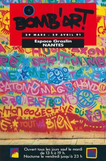 Affiche de l’exposition Bomb’art