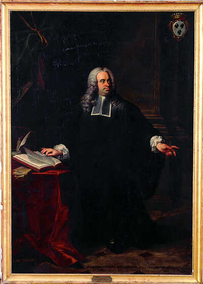 <i>Portrait en pied de Monsieur François Moricaud, maire de Nantes</i>
