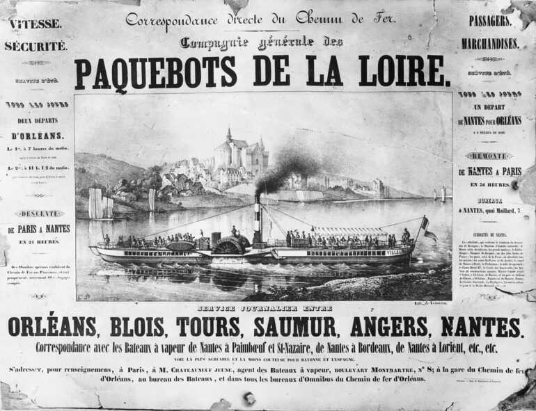 Compagnie générale des paquebots de la Loire, <i>Le Courrier de la Loire n°1</i>