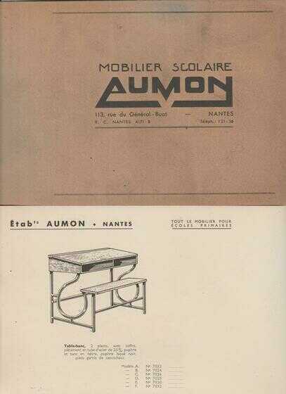 Page de catalogue Aumon