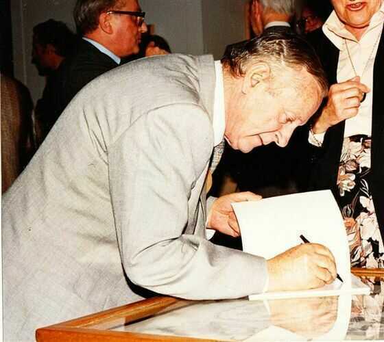 Michel Noury en dédicace