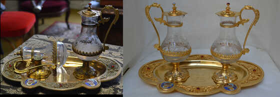 Objets d'orfèvrerie de la basilique Saint Donatien et Saint Rogatien