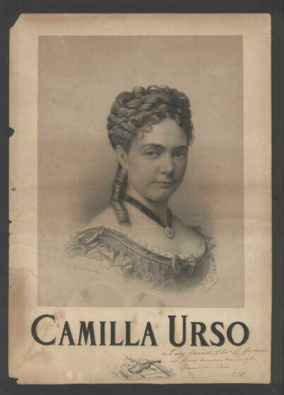 Portrait de Camille Urso