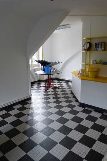 Vestibule d’entrée de l’école Joseph-Blanchart