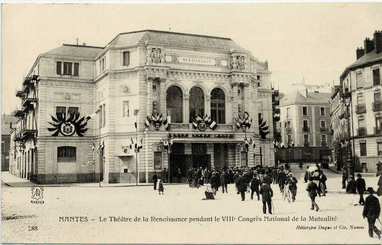 Théâtre de la Renaissance, place Brancas