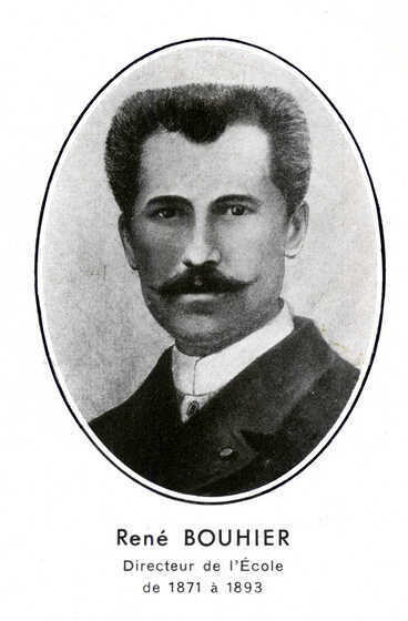 Portrait en buste de René Bouhier