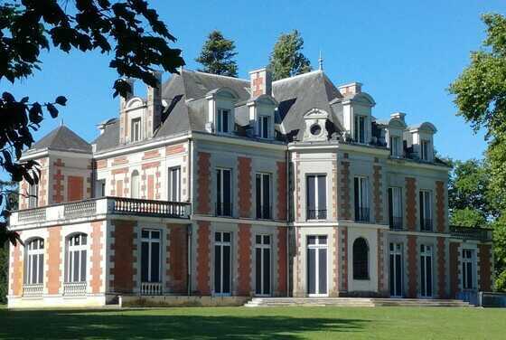 Arrière du château de la Gaudinière en 2017