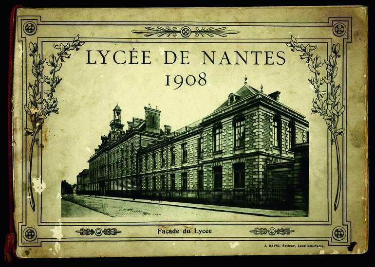 Nouvelle façade du lycée Clémenceau de Nantes
