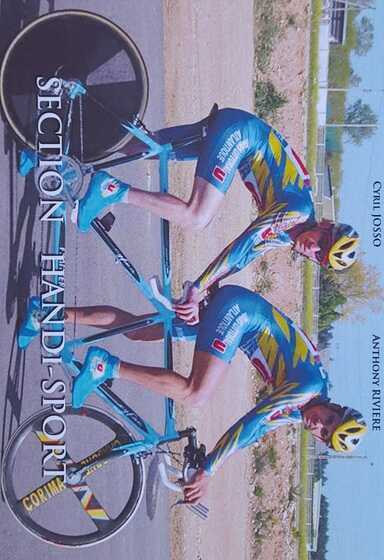 Équipage Cyril Josso / Anthony Rivière de la section Handisport