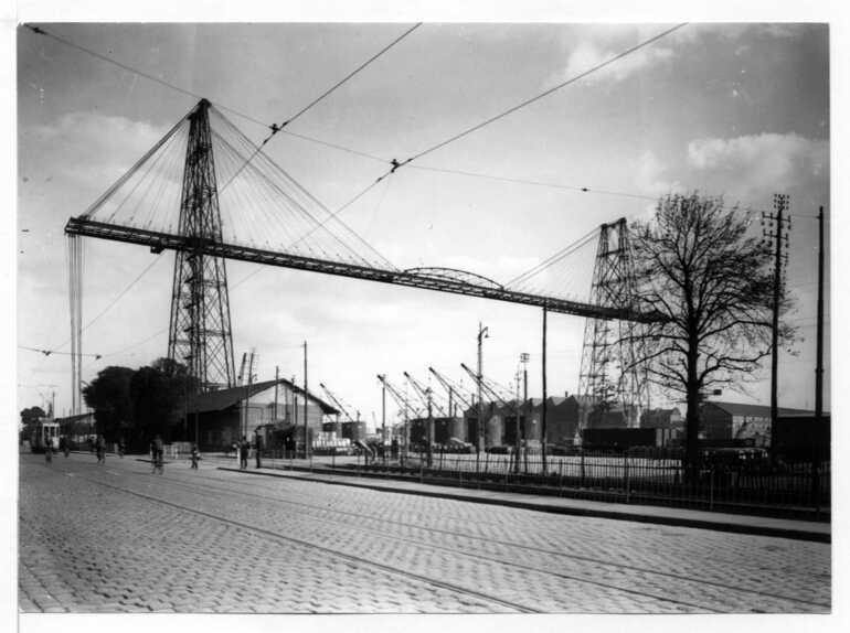Pont transbordeur, port de Nantes