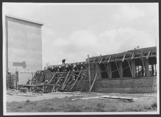 Chantier d’extension de l’école élémentaire du Plessis-Cellier