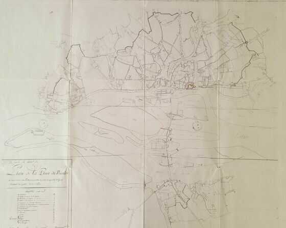 Plan de la place de Nantes