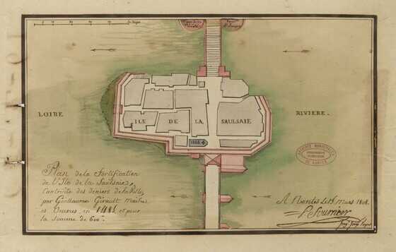 Fortification de l’île de la Saulzaie