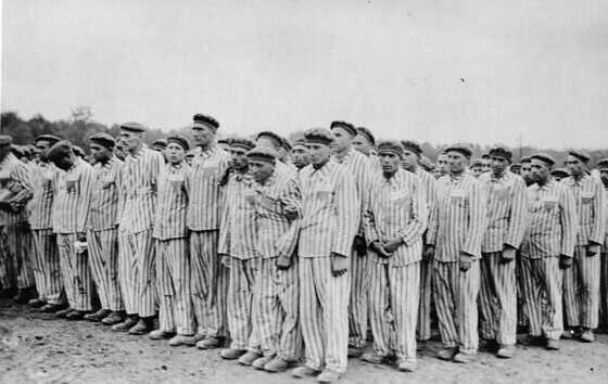 Prisonniers de Buchenwald lors de l’appel